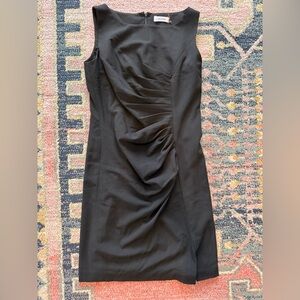 Calvin Klein Black Midi Dress
